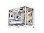 Gabinete Gamer Hayom GB1786 Branco Vidro 3 Fans RGB M ATX - Imagem 1