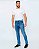 Calça Jeans Masculina Slim Com Elastano Lavagem Clara - Imagem 4