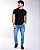 Calça Jeans Masculina Com Bolso Celular PRS Super Skinny Destroyed - Imagem 1