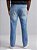 Calça Jeans Masculina Plus Size Lavagem Clara Com Elastano - Imagem 2