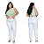 Calça Jeans Feminina Branca Skinny Cintura alta com elastano - Imagem 5