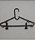 Cabide com presilhas infantil preto - Imagem 1