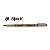 Caneta Marcador Pigma Brush PRETO Tinta Nankin Permanente - Imagem 1