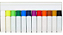 Tinta Aquarela Pentel Water Colors - 12 Cores 6ml - Imagem 2