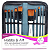 Kit Pincel Hobby & Art Sinoart - 10 Brushes Pincéis - Imagem 1