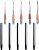 Kit Pincel Pocket Brush Set Sinoart - 5 Unidades - Imagem 2