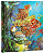 Caderno Paperblanks Sea Fantasies Ultra - Imagem 1