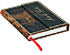 Caderno Paperblanks Tesla Sketch of a Turbine Capa Dura Mini Pautado - Imagem 2