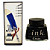 Kit de Caligrafia Artístico Completo Pena Azul Escuro + Tinta Japonesa Ink Pilot 30ml Black - Imagem 1