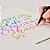 Caneta Marcador Koi Coloring Brush Azul Steel - Ponta Pincel/Brush - Imagem 2