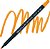 Caneta Aquarelável Caran d'Ache Fibralo Brush - 030 Laranja - Imagem 3
