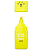 Marca-Texto CiS Fun Mini Neon - Amarelo - Imagem 1