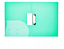 Prancheta Prendedor Horizontal A4 YES - Ecostripe Azul Claro - Imagem 2