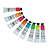 Kit com 8 Cores de Tinta Óleo Fluorescente Corfix 20mL - Imagem 1