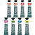 Kit com 8 Cores de Tinta Acrílica Fluorescente Corfix 20mL - Imagem 1