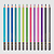 Lapis Cor Tris Vibes Aurora Boreal 12 Cores + Lapis Grafite 6B - Imagem 2