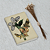 Journal Pautado 9x13,5cm 64 Páginas Folk Books - Borboleta em Flor de John Obadiah - Imagem 1