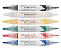 Marcadores MultiMark Multisuperfície Faber-Castell - 6 Cores Básicas - Imagem 2