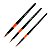 Kit Pincéis Tanque Keramik 3027 n°s 2, 4 e 6 - Imagem 1