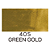 Aquarela Kuretake Gansai Tambi - Green Gold (405) - Imagem 2