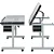 Mesa Glass Para Desenho em Vidro Sinoart SFE0192 - Imagem 3