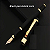 Caneta Tinteiro de Metal Dragon +conversor +30cartuchos - Cor Preta Texturada - Imagem 1