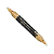 Marcador MultiMark Multisuperfície Faber-Castell - Ouro Cromado - Imagem 2