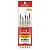 Kit Pincel 6 Unidades Artístico Redondo Condor - 5501 - Imagem 1
