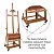 Cavalete Trident Estudio para Pintura Suporta Telas de ate 1,45 m de altura - 12220 - Imagem 4