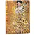 Caderno Capa Dura Midi Pautado Paperblanks - Klimt's Portrait Of Adele - Imagem 4