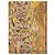 Caderno Capa Dura Midi Pautado Paperblanks - Klimt's Portrait Of Adele - Imagem 3