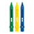 Giz de Rosto Toy Tris - Cores Brasil (3 Cores) - Imagem 2