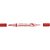 Marcador Multisuperfície MultiMark Ponta dupla 1,0mm e 3,0mm Faber-Castell - Vermelho - Imagem 2