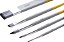 KIT PINCEL GUACHE BRUSH C/5 HIMI BSC350 - Imagem 1