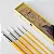 Kit de Pincéis Amarelo Himi para Guache - 5 Unidades - Imagem 4