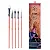 Kit de Pincéis Rosa Himi para Guache - 5 Unidades - Imagem 1