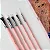 Kit de Pincéis Rosa Himi para Guache - 5 Unidades - Imagem 3