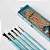 Kit de Pincéis Azul Himi para Guache - 5 Unidades - Imagem 3