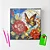 Kit Pintura Diamante Sinoart 30X30cm Borboleta no Jardim - Imagem 1