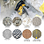 Kit 2 Disco Rebolo Desbaste Diamantado Concreto Mármore - Imagem 5