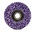 05 Disco De Limpeza Flap Polidor Removedor Verniz Tinta Fundo 115x22mm - Imagem 4