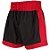 Short Muay Thai Preto com Vermelho - Keiko - Imagem 2