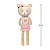 Ursinho Soft Cookie Rosa - Buba - Imagem 4