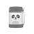 Pote Térmico com Garfinho Panda - Buba (6m+) - Imagem 1