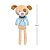 Ursinho Soft Cookie Cachorrinho - Buba - Imagem 3