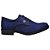 Sapato Casual Masculino Azul com Cadarço - Imagem 2
