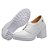 Sapato Feminino Oxford Branco com Salto - Imagem 3