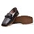 Mocassim Feminino Casual Preto Bico Quadrado - Imagem 4