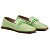 Mocassim Feminino Casual Verde Bico Quadrado - Imagem 2