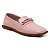 Mocassim Feminino Casual  Rosa  Bico Quadrado - Imagem 1